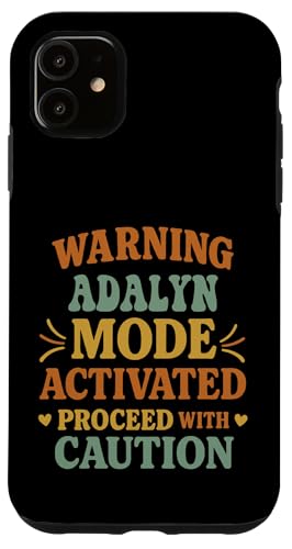 ADALYN Personalized Women's Gift Custom ADALYN �X�}�z�P�[�X iPhone 11 �p