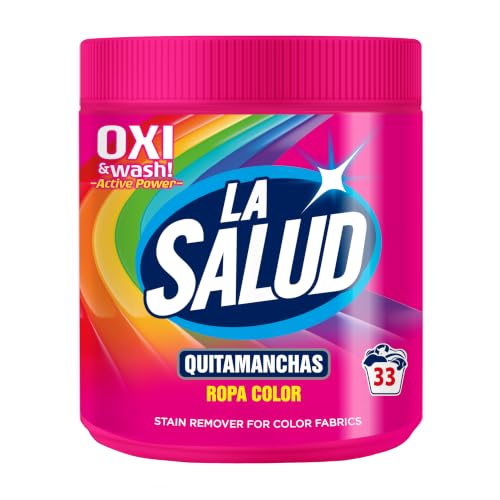 La Salud Oxi & Wash Quitamanchas en Polvo para Ropa de Color 1 kg