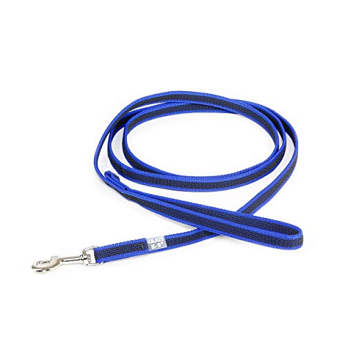 Accesorios para Perros Julius-K9 218GM-B-S2 - Correa de Perro del Estupendo, Azul (Azul - Gris), 14 mm x 2 m, 1 unidad