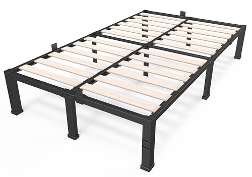 ROIL Queen Wood Slat Bed Frame