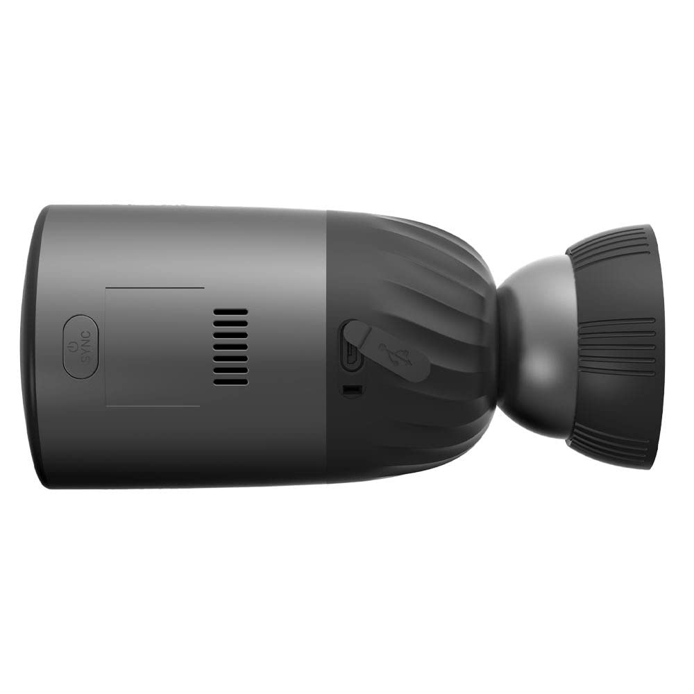 EZVIZ BC1C 4MP Beveiligingscamera Buiten Wifi Draadloos, Batterijduur van 270d, Oplaadbare Batterij van 10400 mAh, Persoonsdetectie, Nachtzicht in Kleur, Tweewegaudio, 32 GB eMMC, IP66