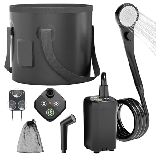 Kit de douche de camping portable pour le jardin et le lavage des animaux
