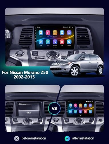 Navegador GPS para Nissan Murano Z50 que Soluciona Pérdidas de Ruta con Mapas de la UE 2