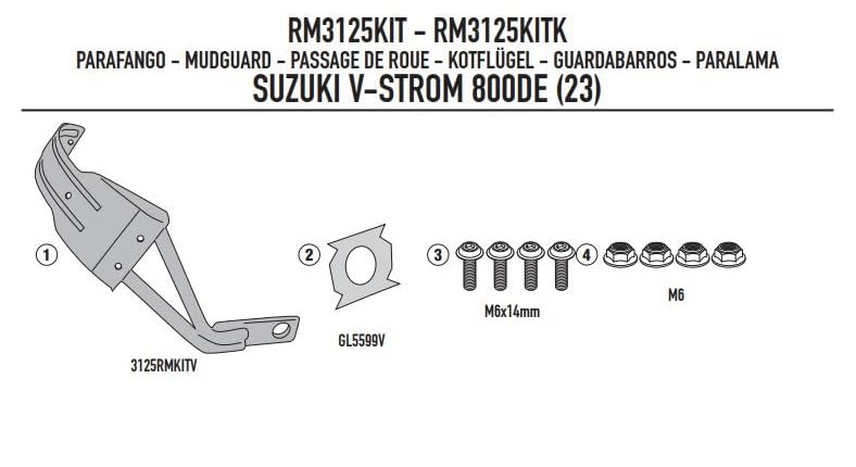 Amazon.co.jp: GIVI(ジビ) スズキ V-STROM 800DE (23) スプラッシュ