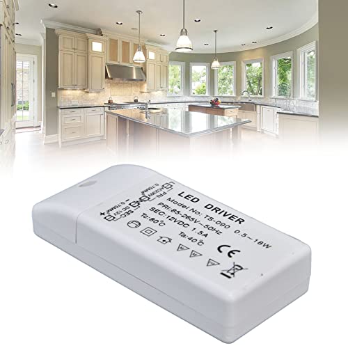 LED Transformer, 18W Waterproof 50HZ Flame Retardant Shell Current LED Driver - Image 4