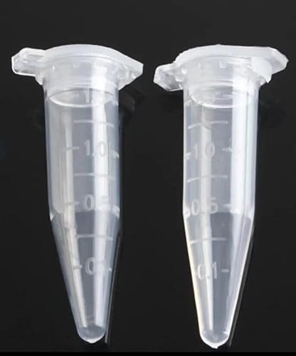 Zoomto ZOOMTO-500-1.5ML Microcentrifuge Tubes 500Pcs,Centrifuge Tubes With Attached Lid,Clear Conical Micro Centrifuge Small Sample Bottle Vials Container For Lab,Plastic Lab Snap Tubes,Clear Graduation thumb #6
