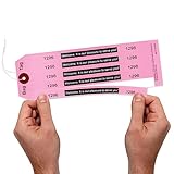 Superior Hotel Baggage Claim Check Tag with 5 Matching Numbered Labels. The Perfect Label & Tag Combo for Storage of Bags. Baggage ID Tag Size: 11
