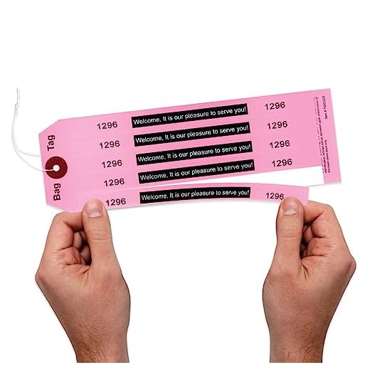 Superior Hotel Baggage Claim Check Tag