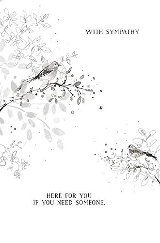 Wishing Well Tarjeta de pésame  aquí para usted si necesita alguien