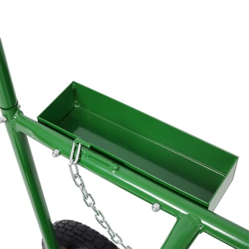 Carretilla para cilindros de 440 lbs con ruedas de goma miniatura 6