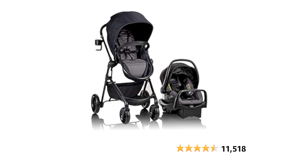 Evenflo Pivot Modular Travel System With SafeMax Car Seat