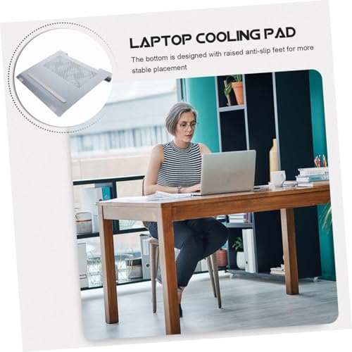 Base y Soporte Refrigerante para Laptop de Aleación de Aluminio miniatura 7