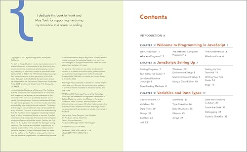 Callisto Teens Yueh, Andrew Javascript Coding For Teens: A Beginner'S Guide To Developing Websites And Games thumb #3