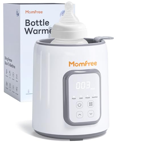Image of Bottle Warmer,8-in-1 Fast Baby Bottle Warmer for Breastmilk and Formula,Milk Warmer with Accurate Temperature Control and Automatic Shut-Off,Multifunctional Bottle Warmers for All Bottles (Grey)