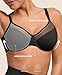 Lover-Beauty Minimizer Bras for Women Full Coverage Unlined Underwire Bras Plus Size Lifting Bra for Heavy Breast, Black 34D