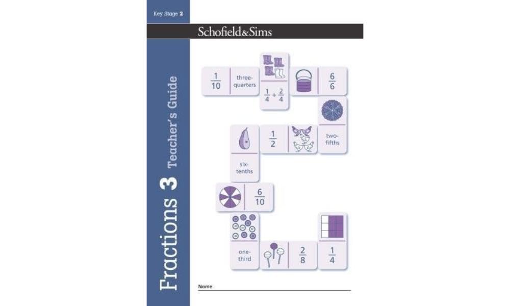 Fractions Decimals and Percentages Book 3 Teachers  by Hilary Koll PAPERBACK
