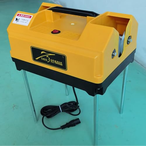Cortador eléctrico de raíces de ajo doble cabeza 380x240x195mm miniatura 7