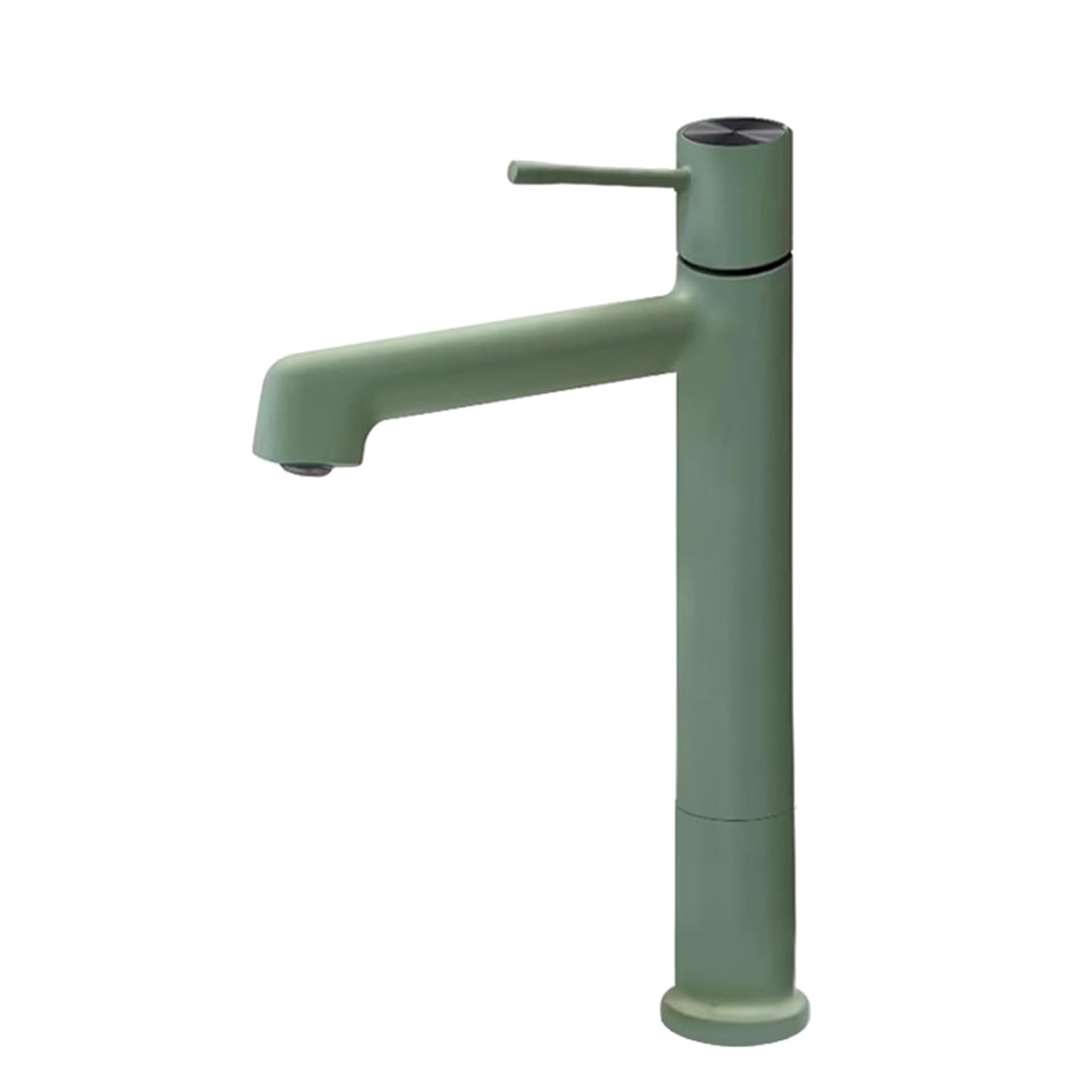 ZYCHSJXA Modern Green Single Hole Bathroom Faucet RV Basin Mixer Tap for Commercial Lavatory & Kitchen Sink Stylish Durable