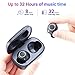 Langsdom Wireless Earbuds, Bluetooth 5.0 Headphones, Touch Control & Volume Control Stereo Bass, IPX6 Waterproof 32H Playtime Bluetooth Earphones for iPhone Android(Black)