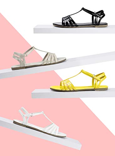 SANDALUP Open Toe Flat Sandals for Women - Image 4