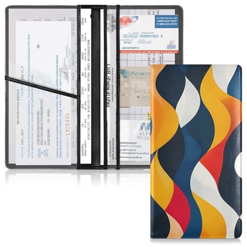 Organizador para Documentos de Auto PU miniatura 2