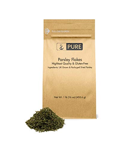 Parsley Flakes (1 lb) by Pure Organic Ingredients, Highest Quality & 100% Pure