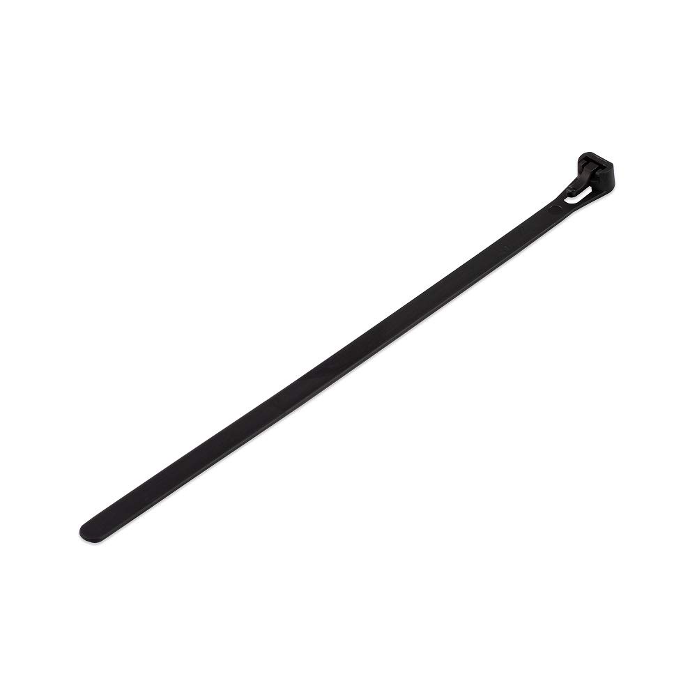 POLYPOOLPoly Pool PP7570.2 Set of 25 Cable Ties for Internal Electrical Equipment, 7.5 mm x 200 mm, Max Clamp Diameter 45 mm, Black