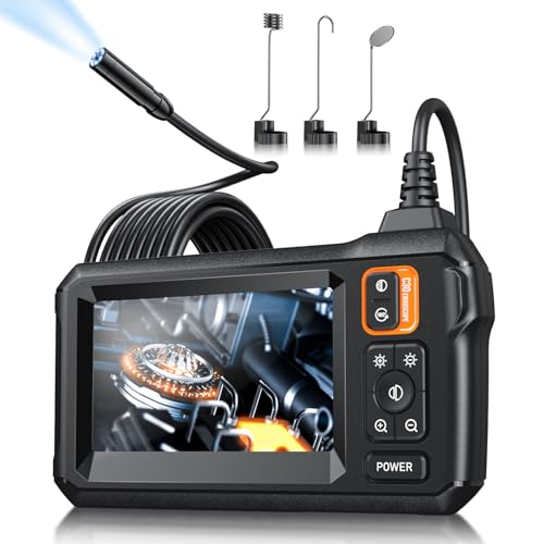 Endoscope Camera with Light – 4.3" IPS Screen