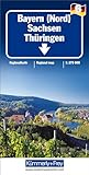 bayern nr 11  Bayern Nord Sachsen Nr. 6 1:275 000: Regionalkarte Deutschland 1:275 000 (Kümmerly+Frey Regionalkarten, Band 6)