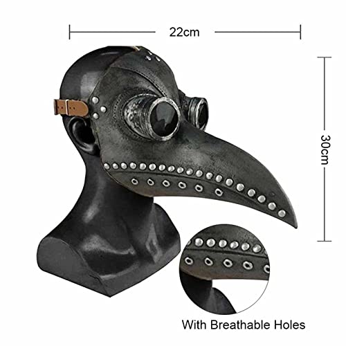 NC Halloween masker Proboscis snavelmasker Stegosaurus pestdokter masker Steampunk gothic Cosplay Party Kostuum Accessoires Pros - Image 7