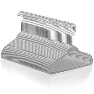 Casafield – 50 perchas en terciopelo para bebé, tamaño de 28 cm, para ropa de bebé y niño pequeño