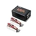 BETAFPV 2pcs Lava 450mAh 3S 11.4V LiHV 75C FPV Lipo Battery with XT30 Connector, Rechargable Lipo Battery for FPV Racing Whoop Drone Quadcopters Like Pavo20 3S Brushless Drone, Pavo Pico Frame