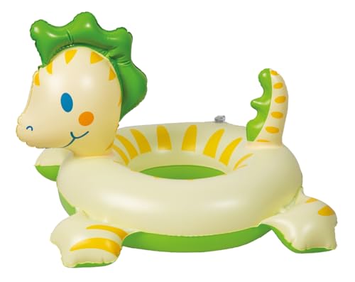Foto von Heless 22 - Schwimm-Set für Puppen im Dino-Design, 3 teilig mit Bade-Hose, Badeschlappen und Schwimm-Ring, Größe ca. 35 - 45 cm, für Bade-Spaß an heißen Sommertagen