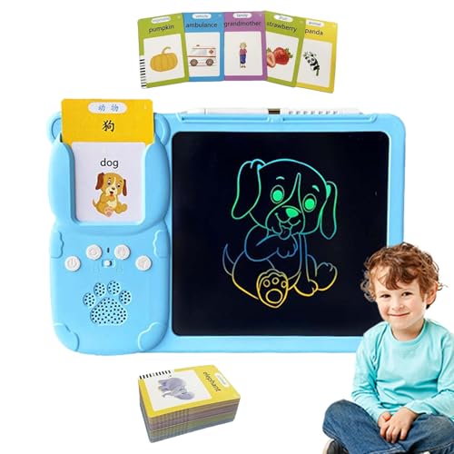 Jouet éducatif de poche avec cartes parlantes, le cadeau parfait pour l'éveil des petits