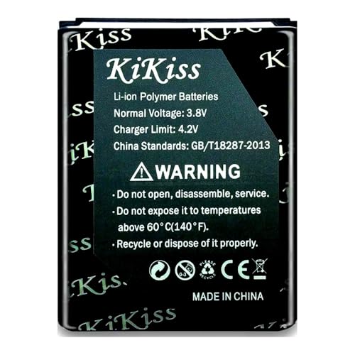 6050mAh Alta Capacidad Batería Compatible con Samsung Galaxy Grand DUOS i9082 i9080 i9128E i9060 i9301 i9118 i9182,EB535163LU,Li ión Polímero 0 Cycle Batería de Reemplazo