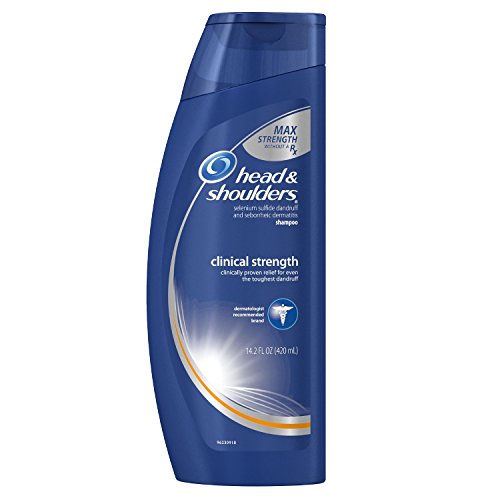 Head and Shoulders Clinical Strength Dandruff and Seborrheic Dermatitis Shamp 13.5 Fl Oz(Pack of 2)
