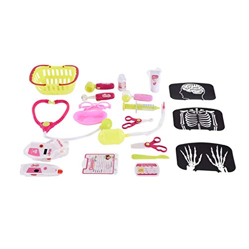 image for MORECON [US Fast Shipment] Doctor Cart for Toddlers Medical Kit Preten