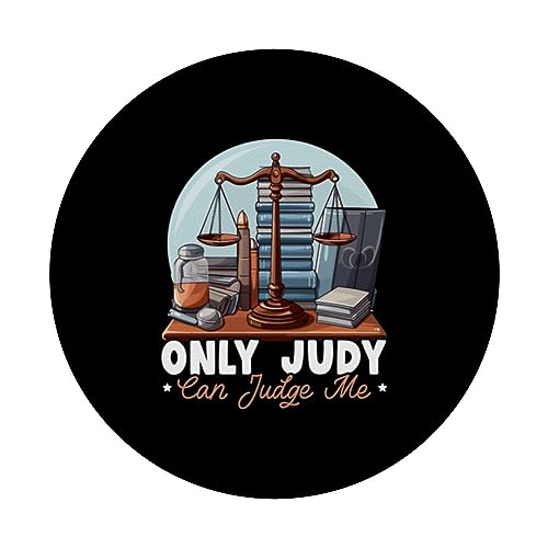 Lawyer Law Justice Bar Exam Paralegal Judge Attorney PopSockets Swappable PopGrip, Black - Image 3