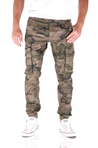 JACK & JONES Herren Jjipaul Jjflake Akm 542 Olive Night Noos Hose, Olive...