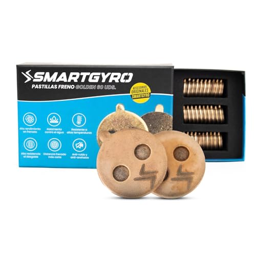 SmartGyro Pastillas de Freno Golden Pack de 4 Unidades