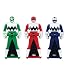 Power Rangers Super Megaforce - Lost Galaxy Legendary Ranger Key Pack, Red/Blue/Green