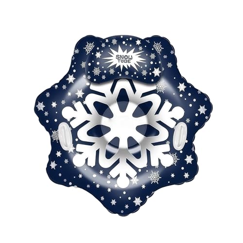 Muslecid Aufblasbare Schneereifen für Erwachsene Kinder - Snow Tube...