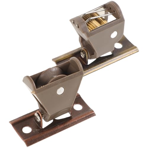 Baluue Kit Accesorios Cortina Bambú con Polea y Bloqueo Metálico para Persianas Enrollables y Fácil Instalación Control Seguro para Interiores Hogar y Oficina