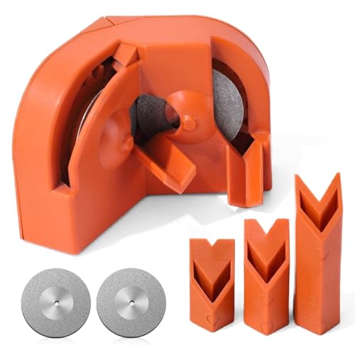 Multipurpose Drill Bit Grinding Sharpener, Bohrerschärfgerät für Bohrer Winkelschleifer für Alle Bohrer Spiralbohrer Schärfmaschine mit 2 Schleifscheiben