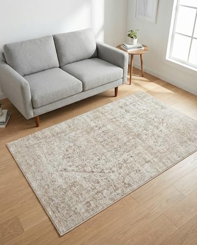Tapete Beige 99x160 cm miniatura 4