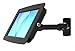 Maclocks 827B697AGEB Secure Space Enclosure Kiosk with Swing Arm for Galaxy Tab A 9.7 Inch (Black)