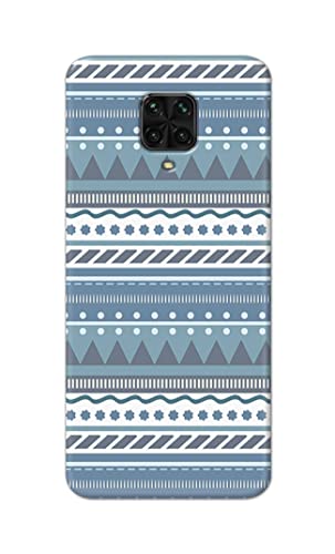 Image of Printed Hard Back Cover Case for Mi Poco M2 Pro Back Cover (Seamless Geometric Tribal Pattern) -1803