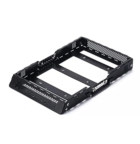 Palumma RC Roof Rack Luggage, Metal RC roof Luggage Rack Set for Traxxas 1/18 TRX-4M Bronco RC Crawler Car Upgrades Parts