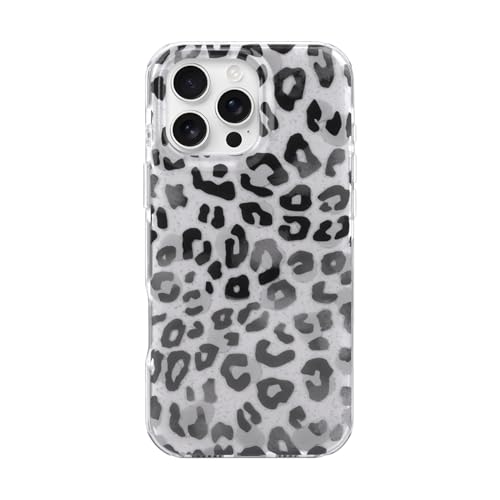 Coque iPhone 16 Pro Max léopard pour un style rétro chic en soirée