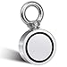 Fishing Magnet Double Sided Neodymium Magnet with Eyebolt, Combined 350 LBS Pulling Force Super Strong Magnet for Magnetic Fishing, Treasure Hunting Underwater 1.89 inch(48mm) Diameter